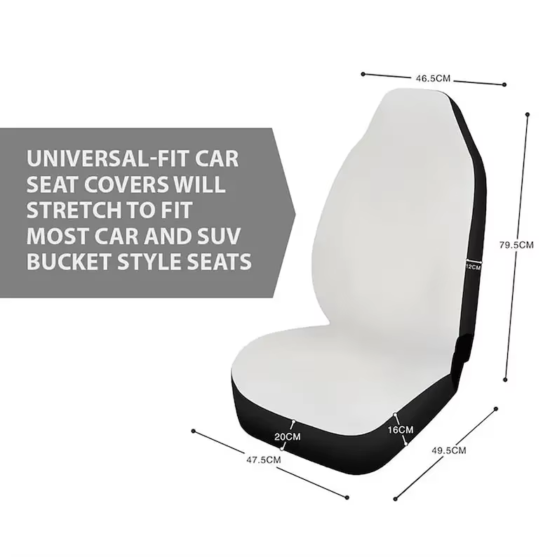 bee design car seat protectors size guide