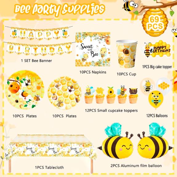 bee party set