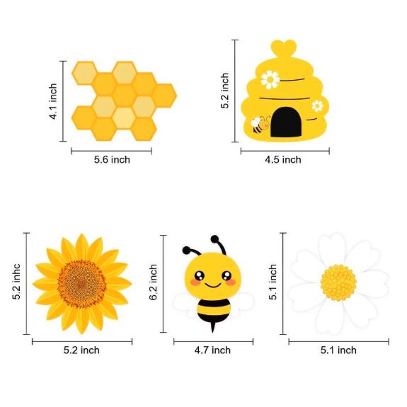 bee party streamers