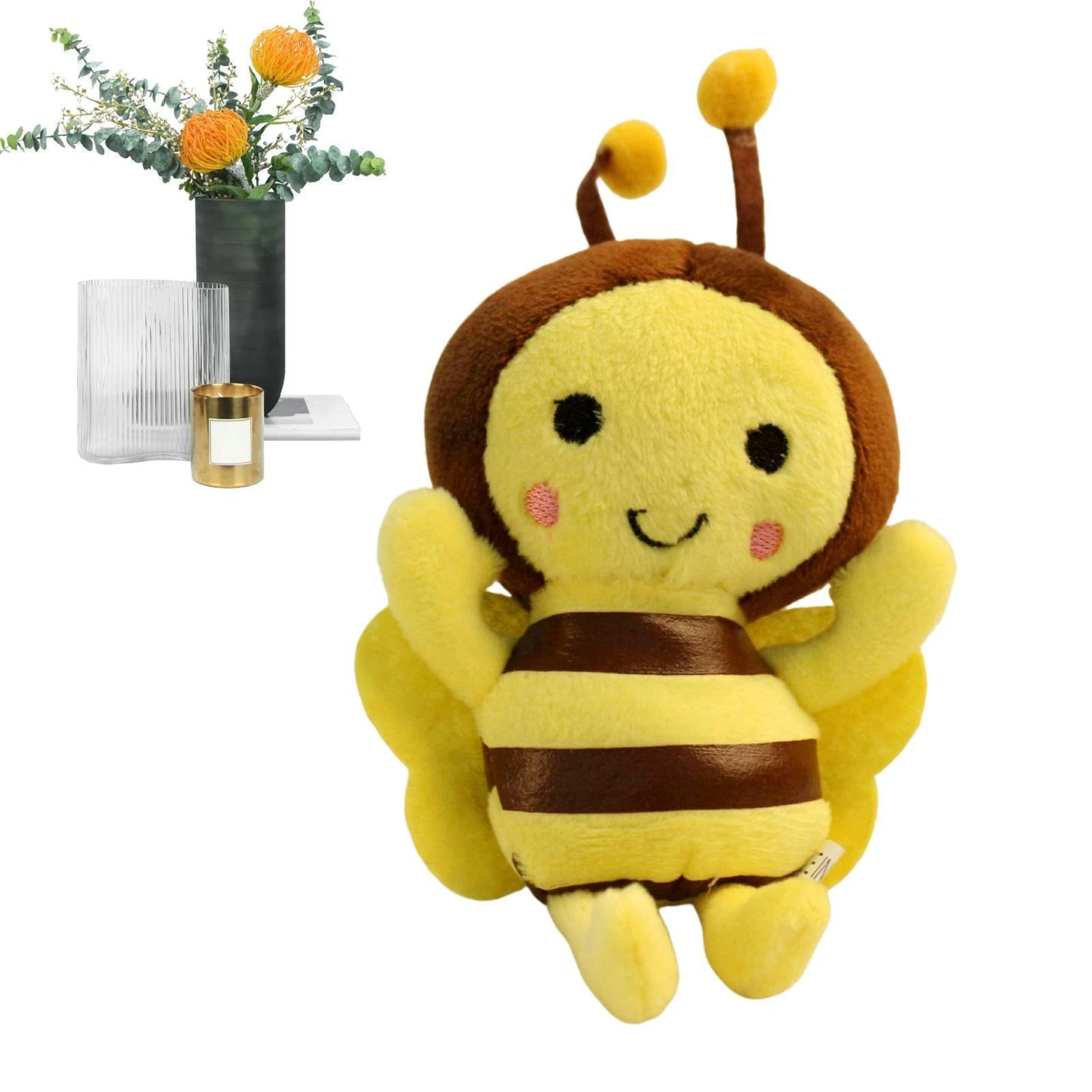 bee plush stuffed animal (4.72" in)