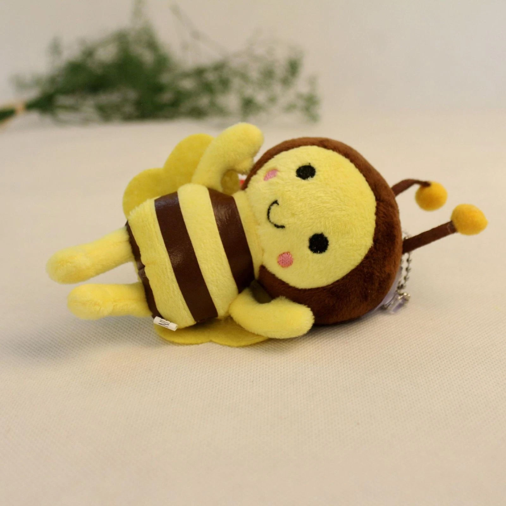 bee plush stuffed animal (4.72" in)
