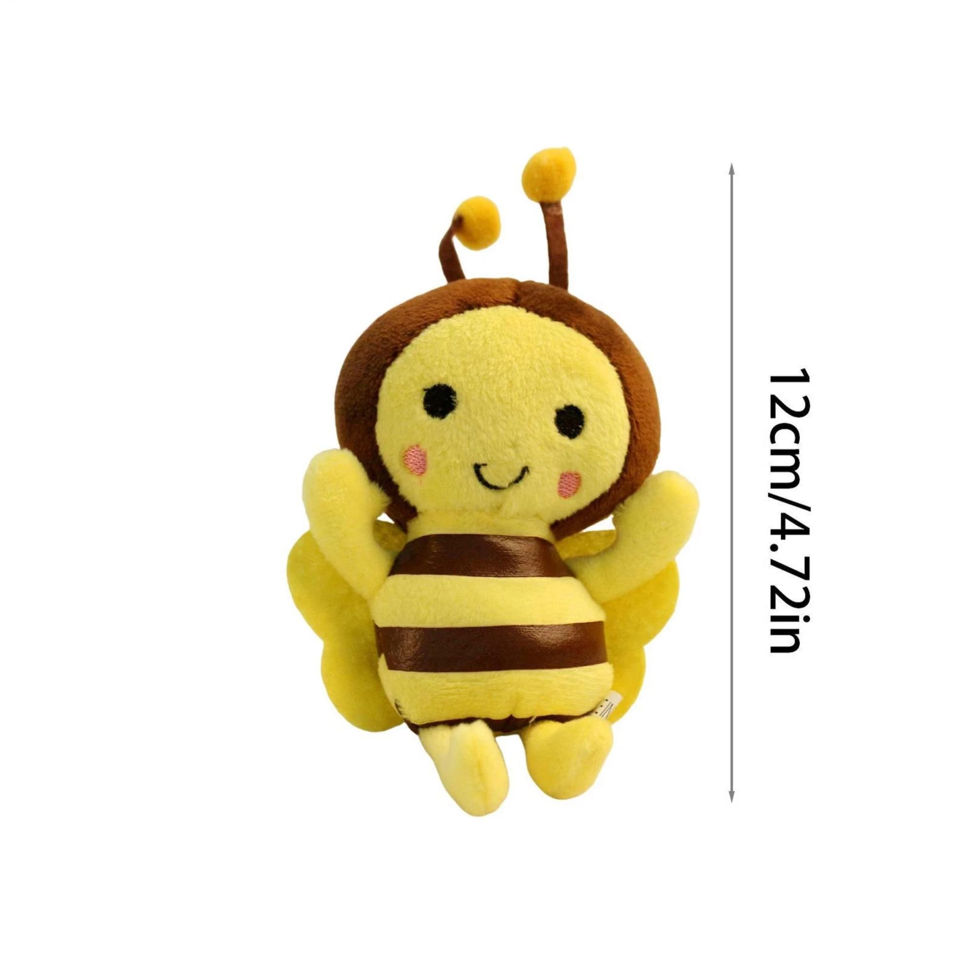 bee plush stuffed animal (4.72" in)