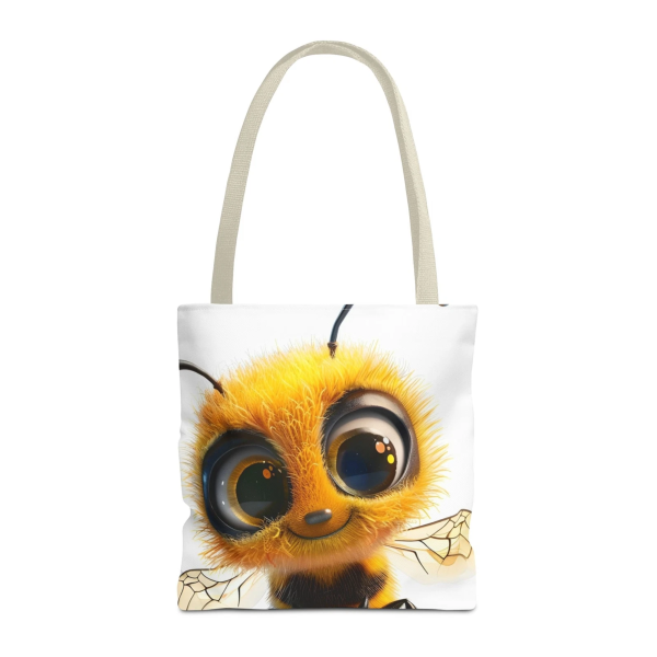 happy bee tote bag