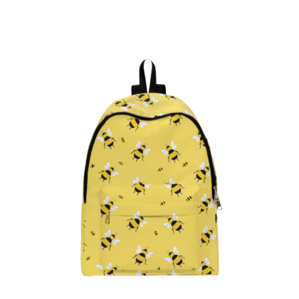 Bee Pattern Lightweight Travel Backpack