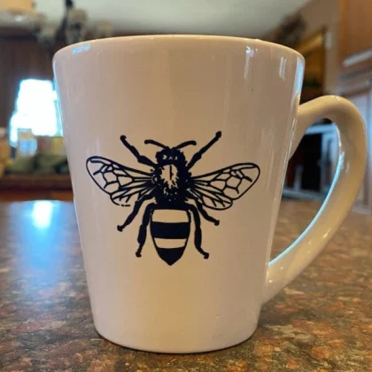 Beekeeper Bee Ceramic Coffee Mug